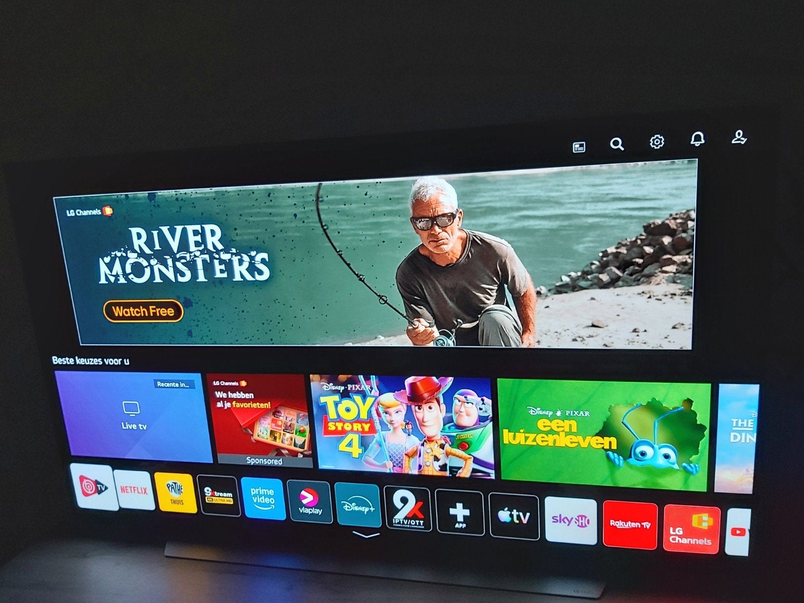 LG OLED TV - Perfect beeld en Smart TV functies, OLED, Ophalen of Verzenden, Zo goed als nieuw, 100 Hz