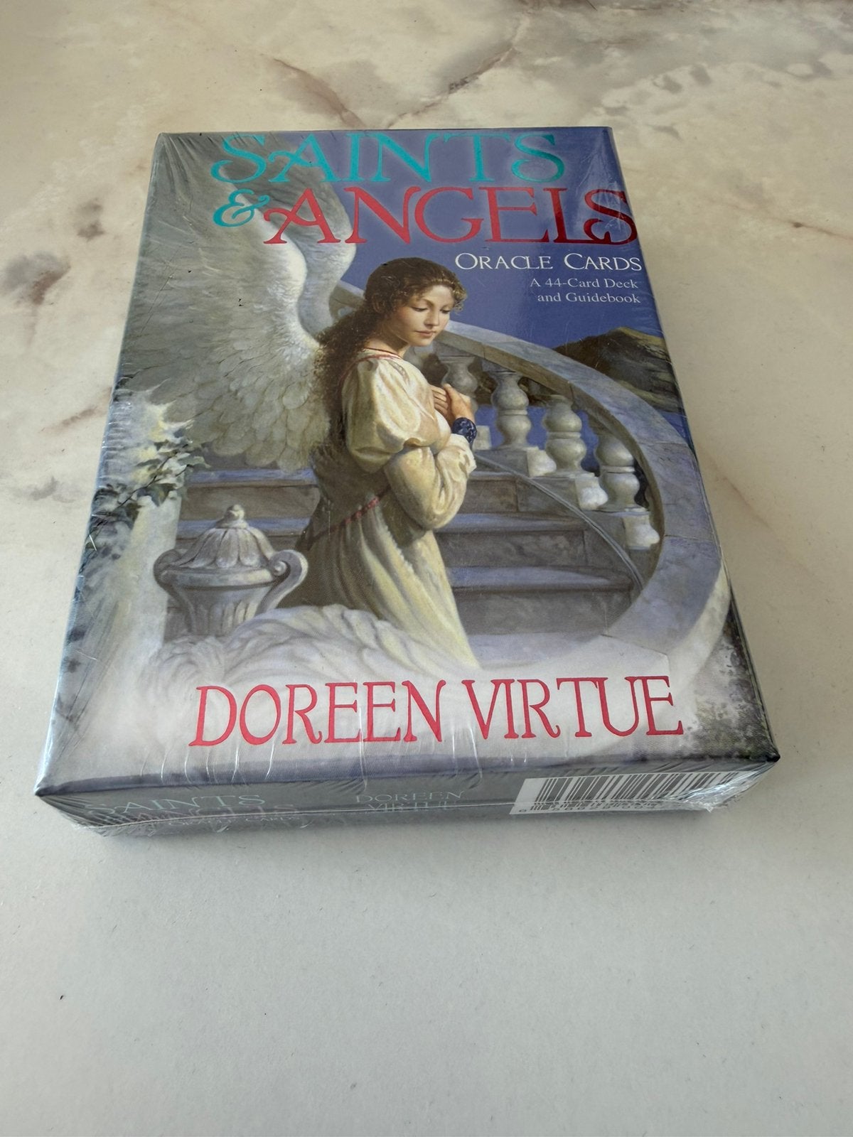 Saints & Angels Oracle Cards - Doreen Virtue (Nieuw), Ophalen of Verzenden, Nieuw, Spiritualiteit algemeen, Overige typen