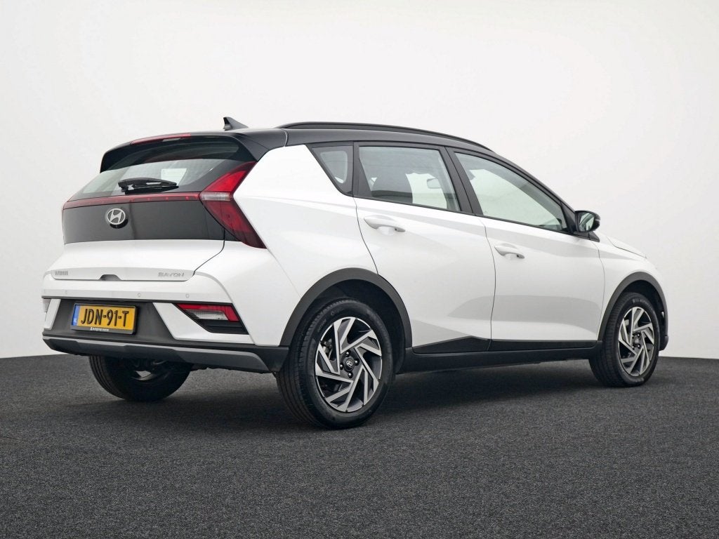 Hyundai Bayon 1.0 T-GDI Comfort Automaat | Navigatie | Camer, Dealer onderhouden, Wit, Origineel Nederlands, Bedrijf