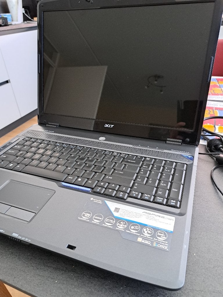 Acer Aspire 7730Z G Laptop zonder harde schijf, Intel Pentium Dual-Core, Gebruikt, HDD, Qwerty