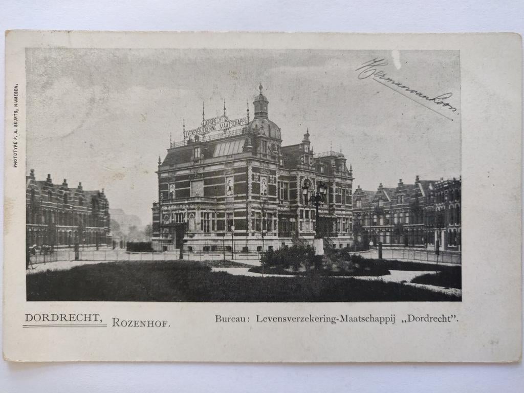 X994 Dordt 1902 Liefdebond & Muzikante th Leger des Heils, Verzamelen, Ansichtkaarten | Nederland, Ophalen of Verzenden, Voor 1920