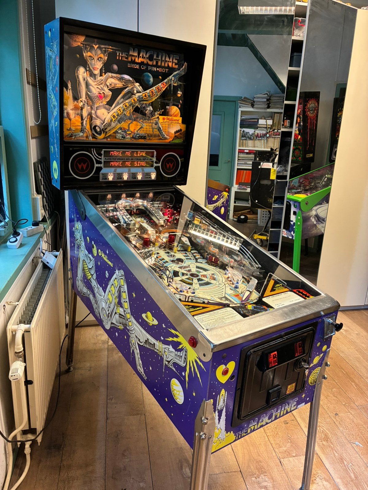 Flipperkast Bride of Pinbot Williams, Verzamelen, Ophalen, Gebruikt, Elektronisch, Williams