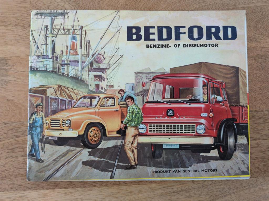 Bedford reclame materiaal van vroeger, Ophalen of Verzenden
