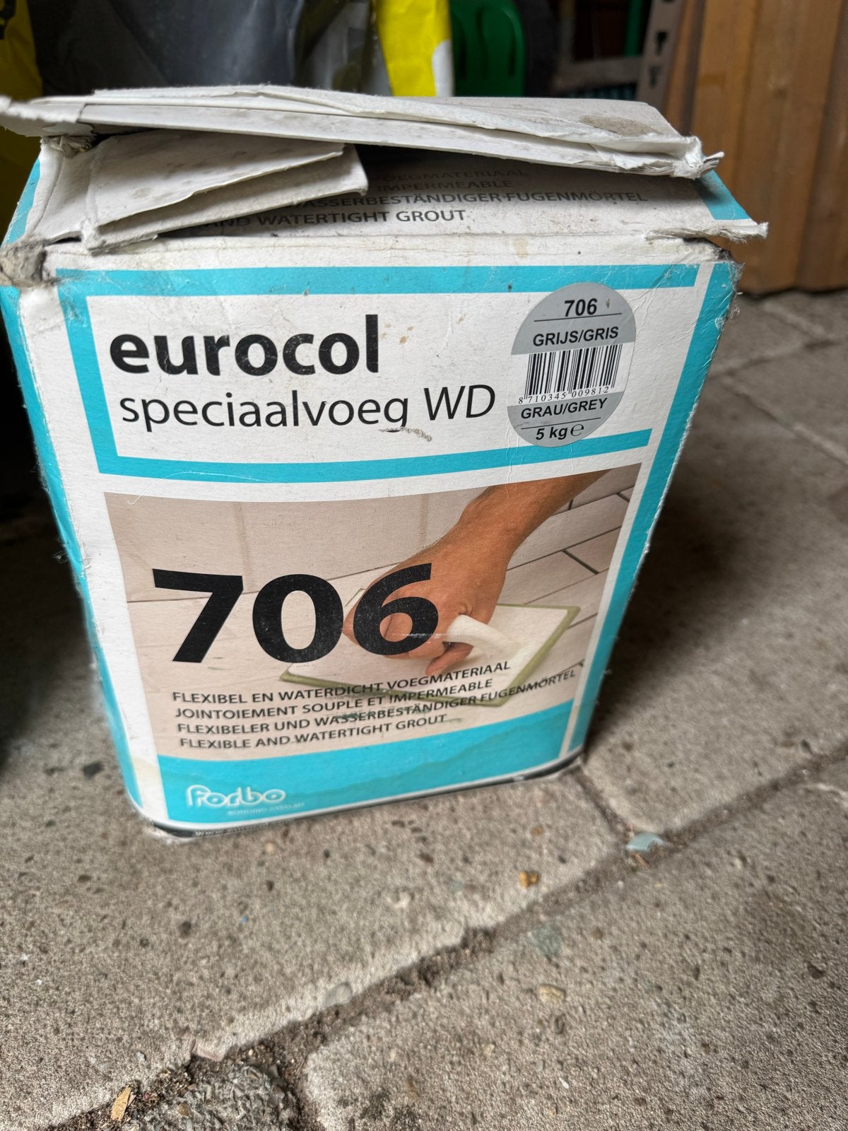Eurocol Speciaalvoeg WD 706, Doe-het-zelf en Verbouw, Ophalen of Verzenden, Nieuw, Overige materialen, Overige typen