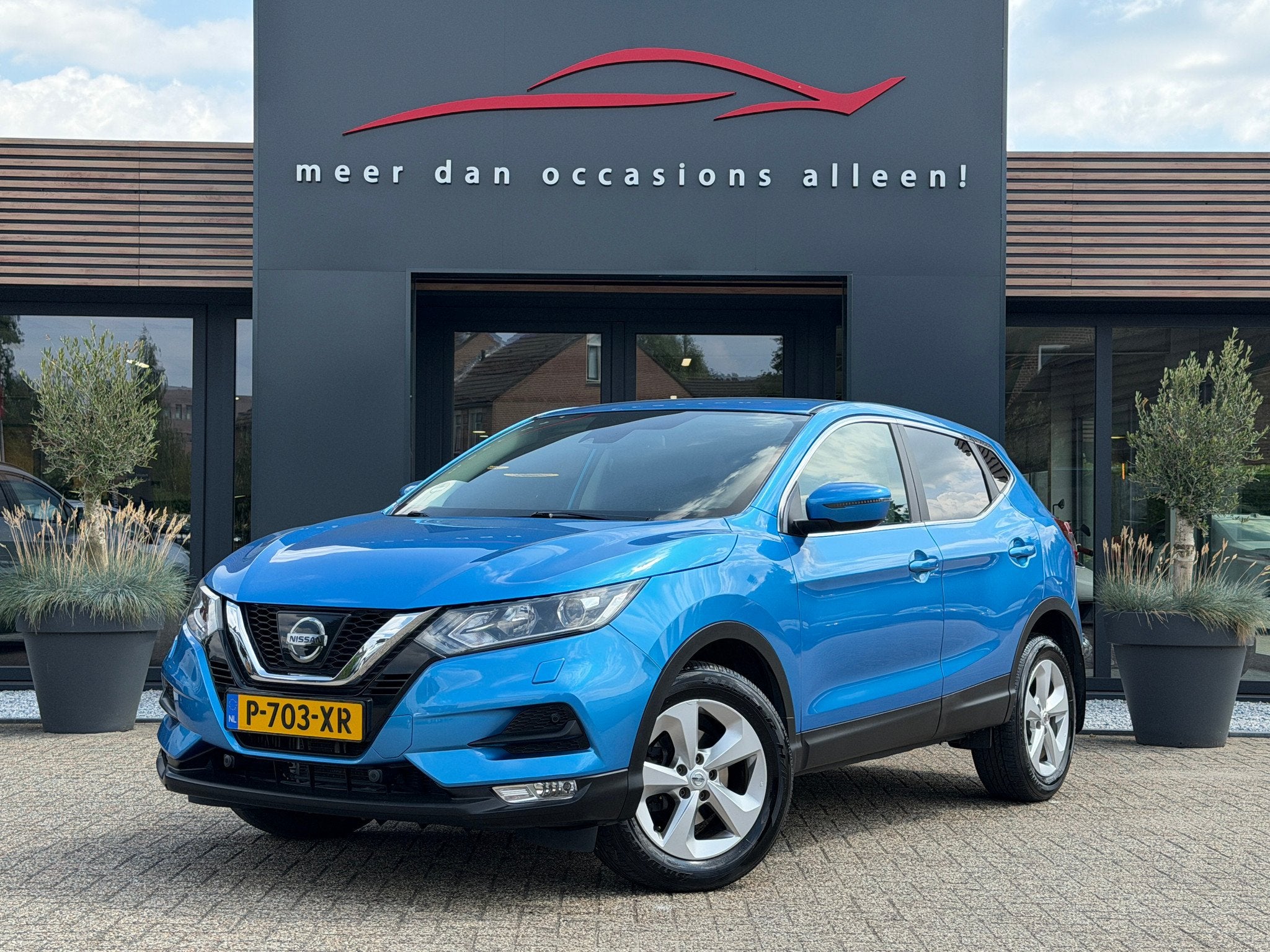 Nissan QASHQAI DIG-T 115 N-Connecta (bj 2018, automaat), Auto's, Nissan, Gebruikt, Euro 6, 4 cilinders, Blauw
