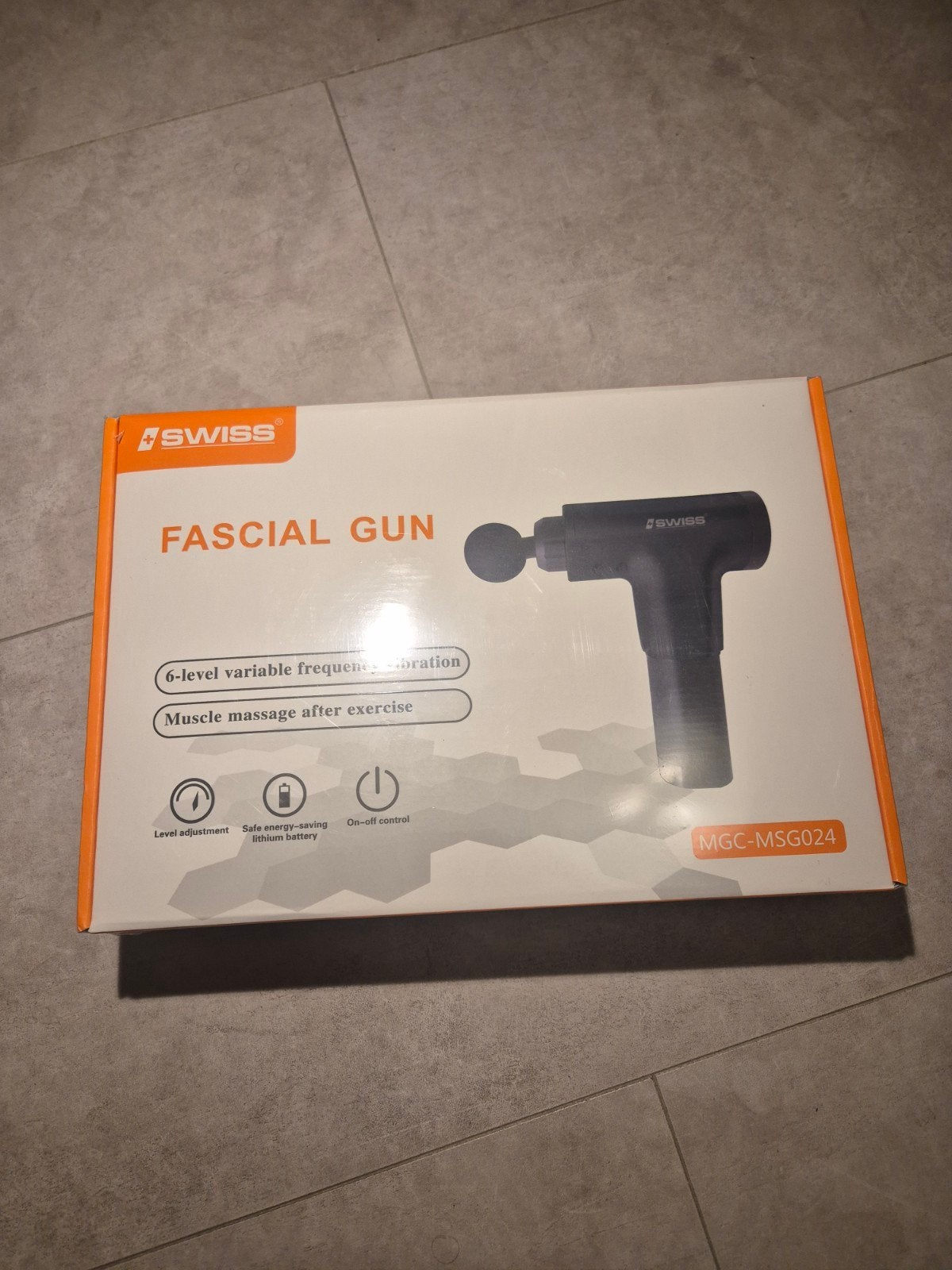Swiss Fascial Gun - Massageapparaat voor spierherstel, Ophalen of Verzenden, Nieuw, Apparaat