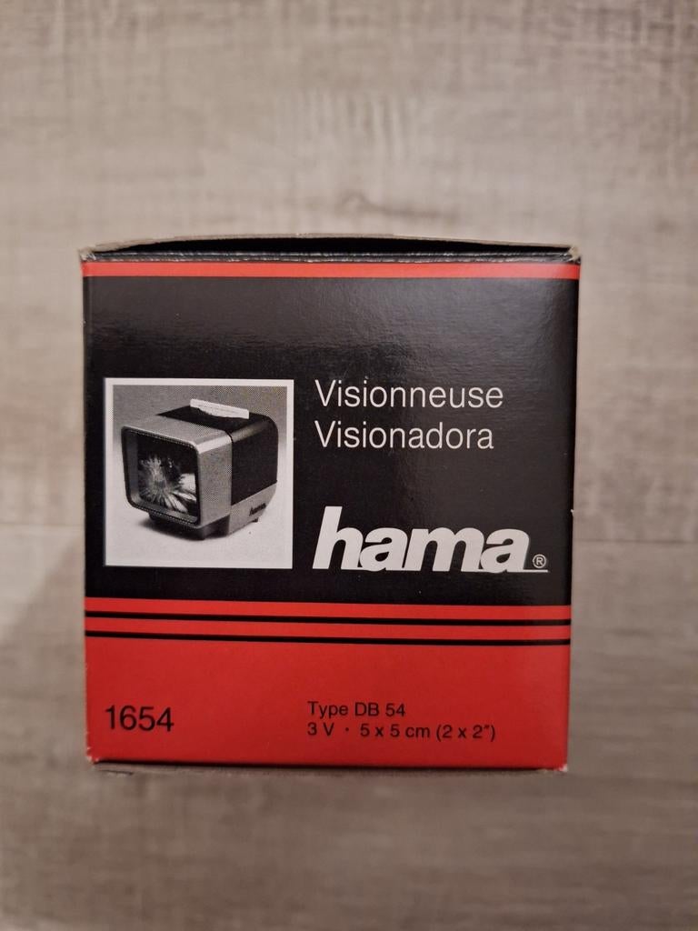 Hama Dia Viewer / Diabetrachter DB 54, Audio, Tv en Foto, Diaprojectors, Ophalen, Gebruikt, Met scherm