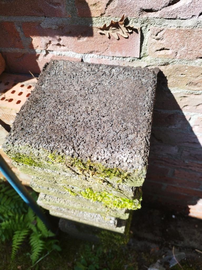 15 x Tegels 20x20cm - Gebruikt, Doe-het-zelf en Verbouw, Tegels, Ophalen, Overige materialen, Gebruikt, 20 tot 40 cm