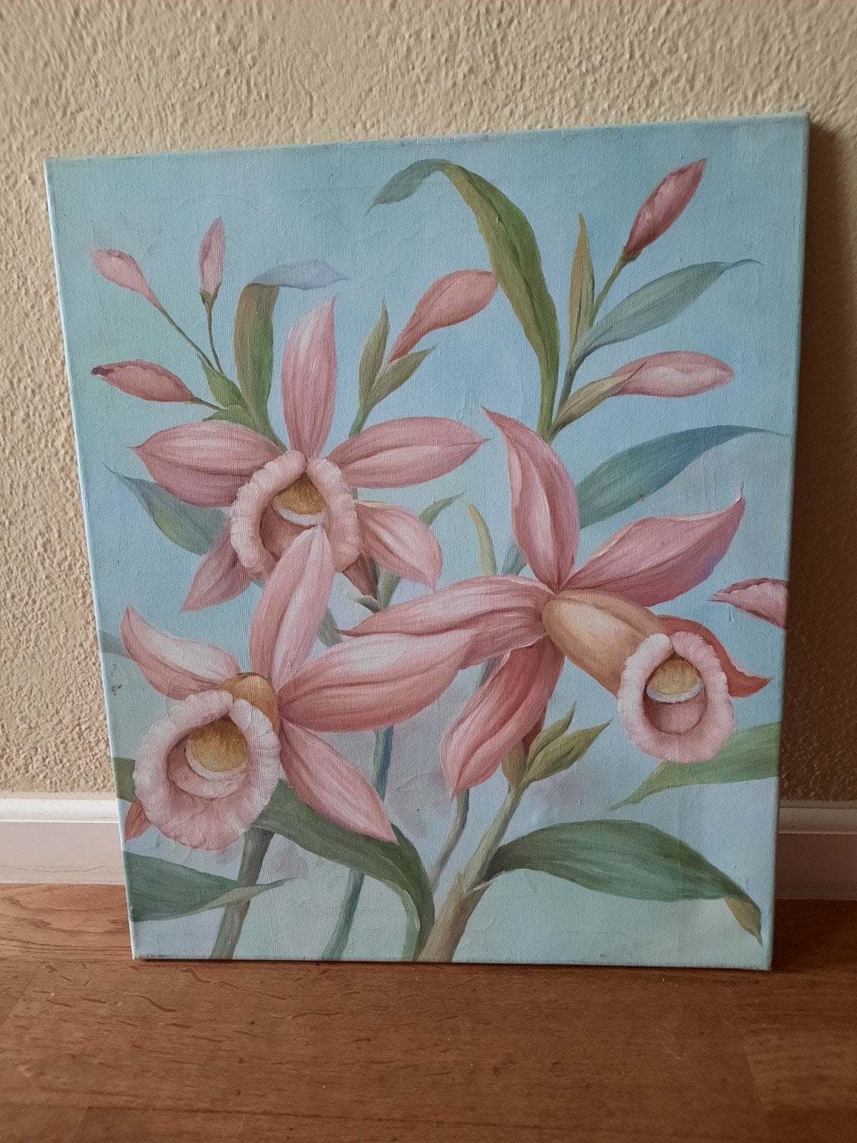 olieverfschilderij, Huis en Inrichting, Woonaccessoires | Schilderijen, Tekeningen en Foto's, Ophalen, 50 – 75, Minder dan 50 cm