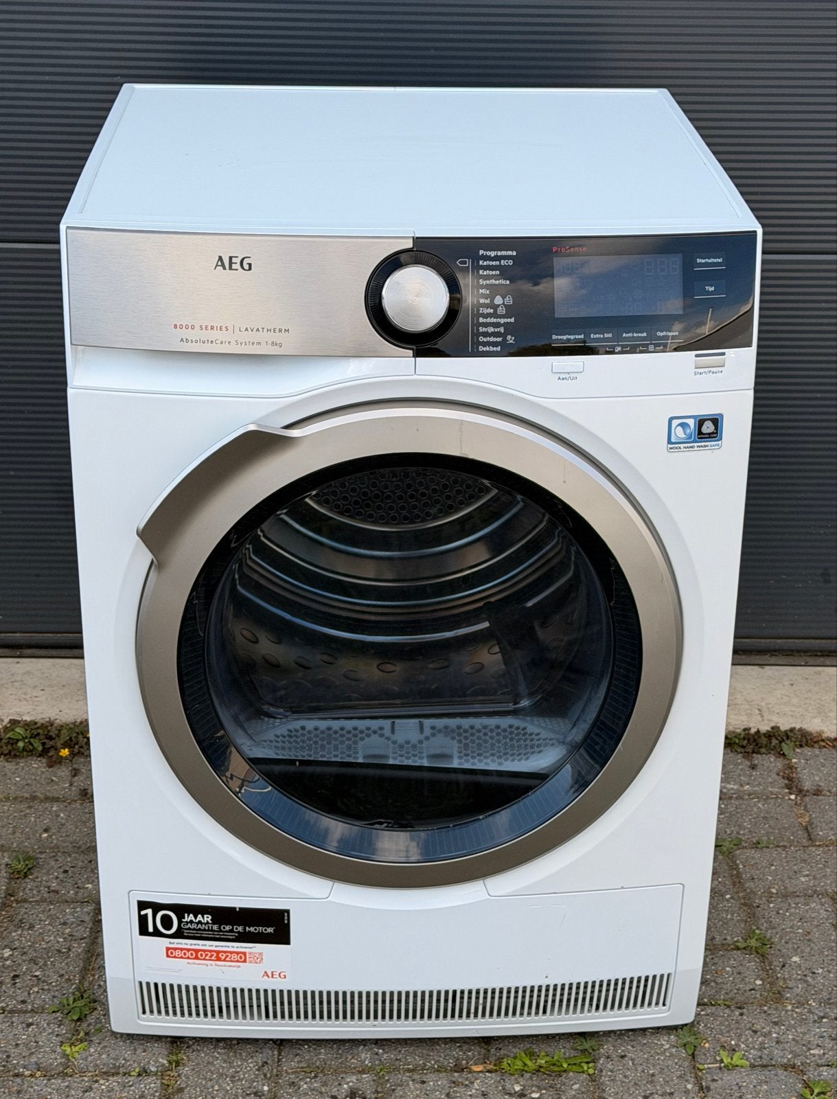 Topper! AEG 8000 Absolute Care 8KG A+++ Warmtepompdroger, Witgoed en Apparatuur, 8 tot 10 kg, Ophalen of Verzenden, Zo goed als nieuw