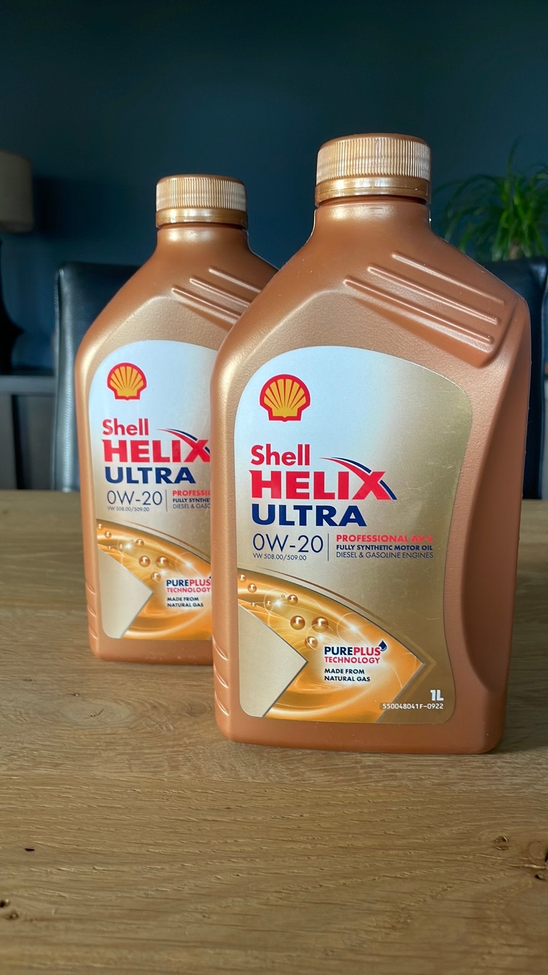 Shell Helix Ultra 0W - 20   2x1liter, Ophalen of Verzenden