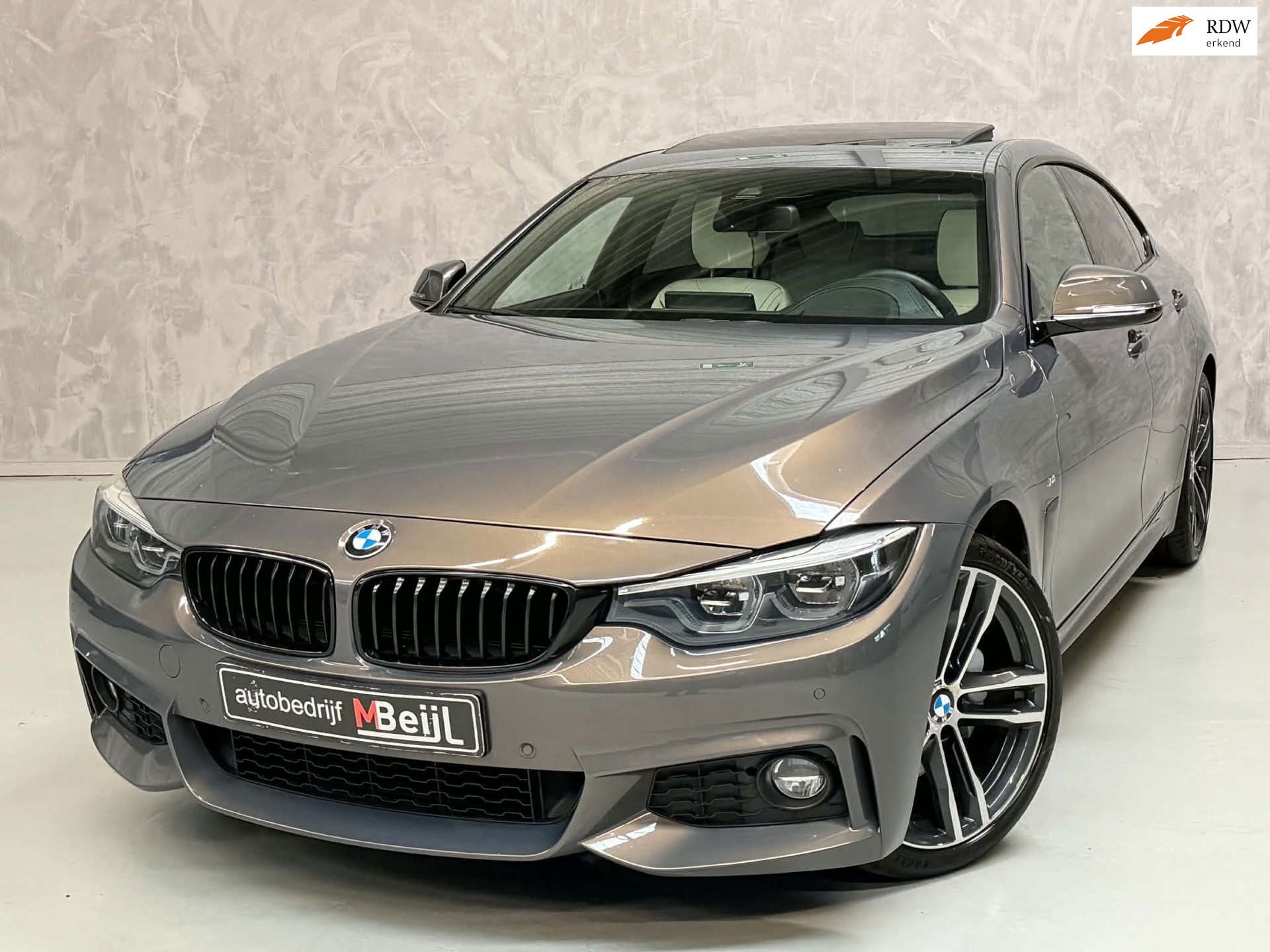 BMW 4-serie Gran Coupé 440i High Executive M-Pakket /Schuif, Automaat, Dealer onderhouden, Gebruikt, Euro 6