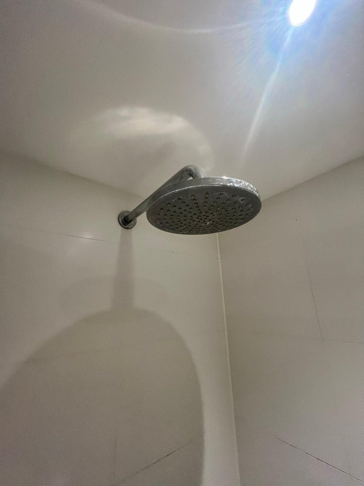 Inbouw regendouchekop en handdouche, Doe-het-zelf en Verbouw, Ophalen of Verzenden, Gebruikt, Chroom, Douche