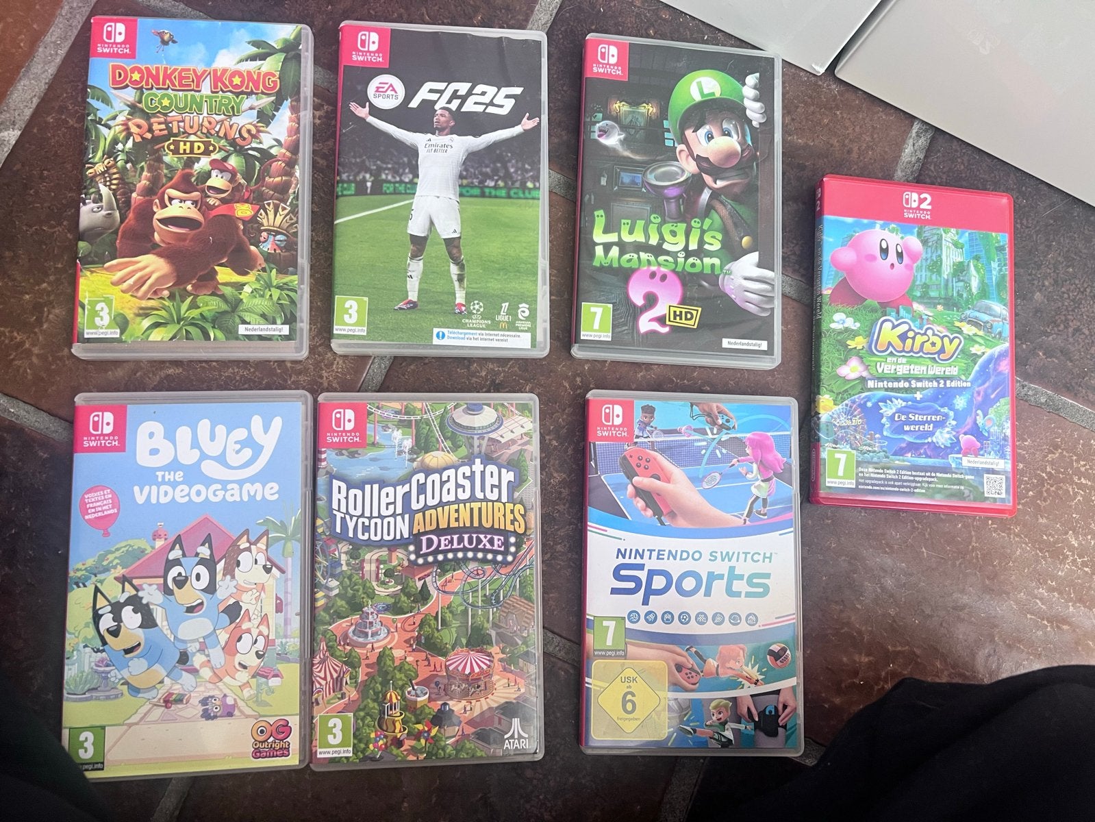 Nintendo Switch games - Diverse titels, Met games, Ophalen of Verzenden, Zo goed als nieuw, Zonder controller