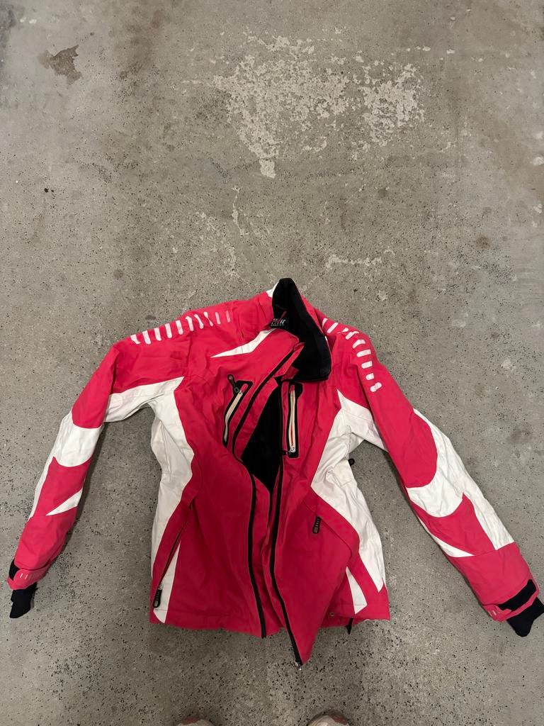 Crivit Sports Ski-jas - Rood/Wit, Motoren, Kleding | Motorkleding, Ophalen of Verzenden
