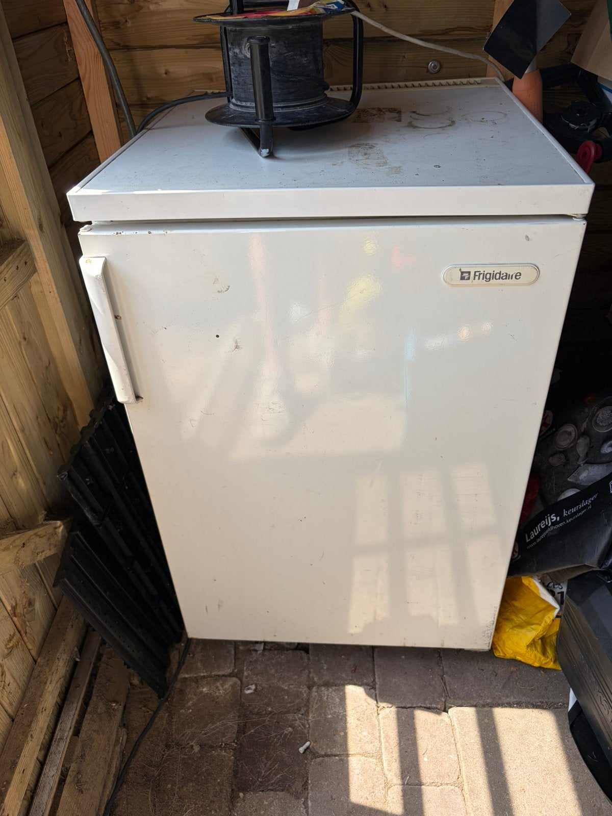 Frigidaire Koelkast met Vriesvak - Gebruikt, Gebruikt, 75 tot 100 liter, 45 tot 60 cm, Met vriesvak