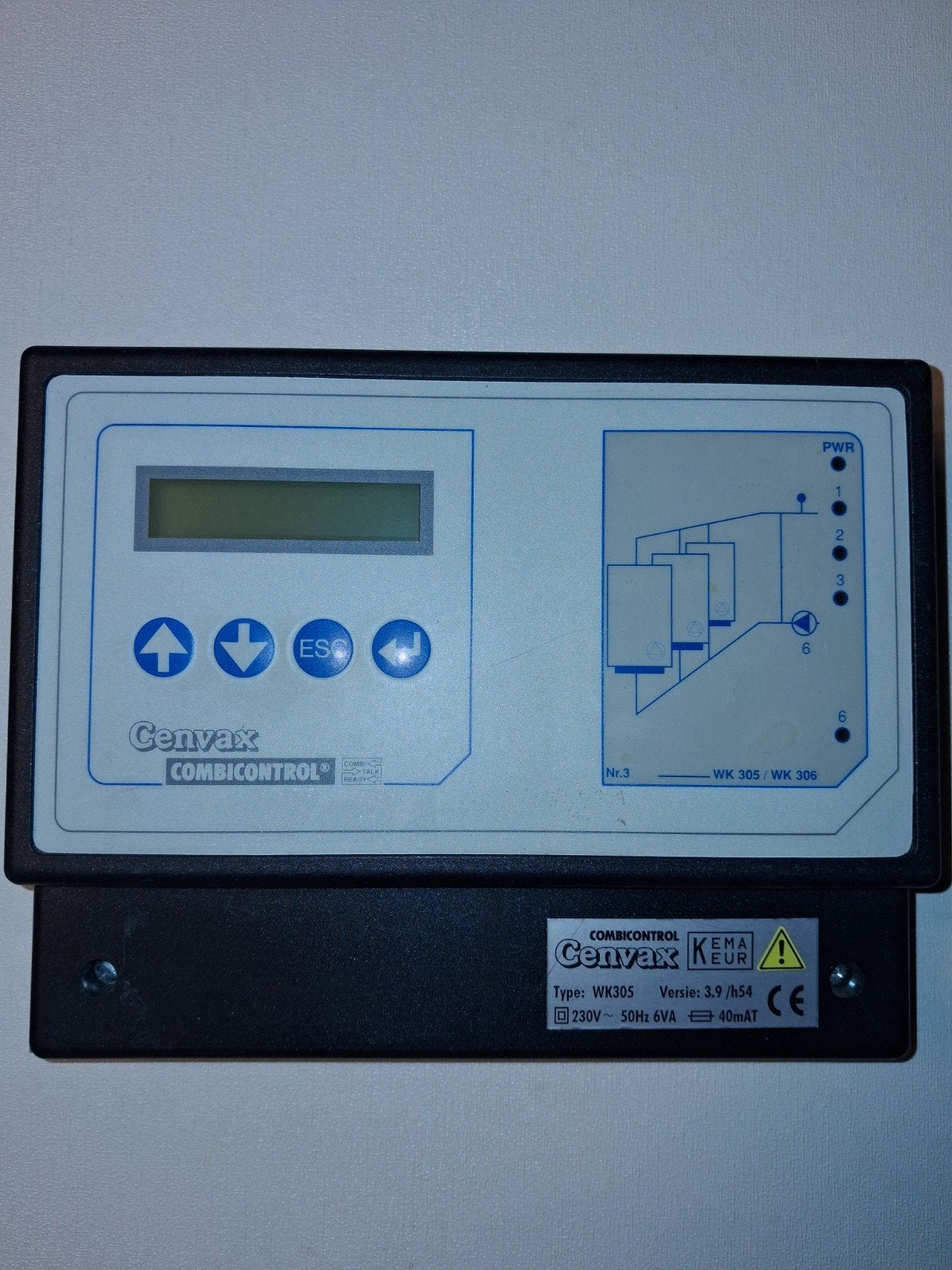 Cenvax Combicontrol WK305 - CV -regelaar, Ophalen of Verzenden, Gebruikt