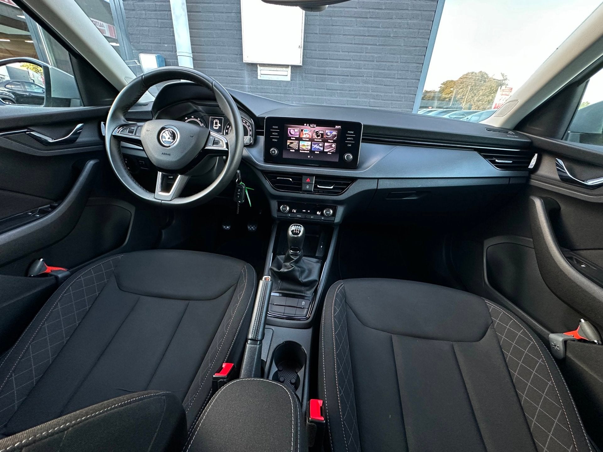 Skoda Scala 1.0 TSI Ambition/1STE EIG/APP-CONNECT/AIRCO/NL-A, Voorwielaandrijving, Scala, Gebruikt, Euro 6