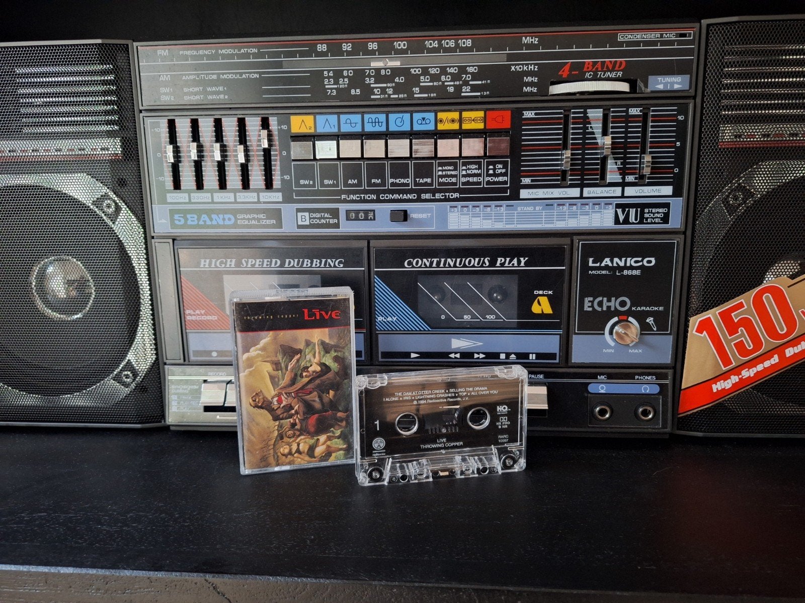 Live - Throwing Copper Cassette, Gebruikt, 1 bandje, Ophalen of Verzenden, Origineel