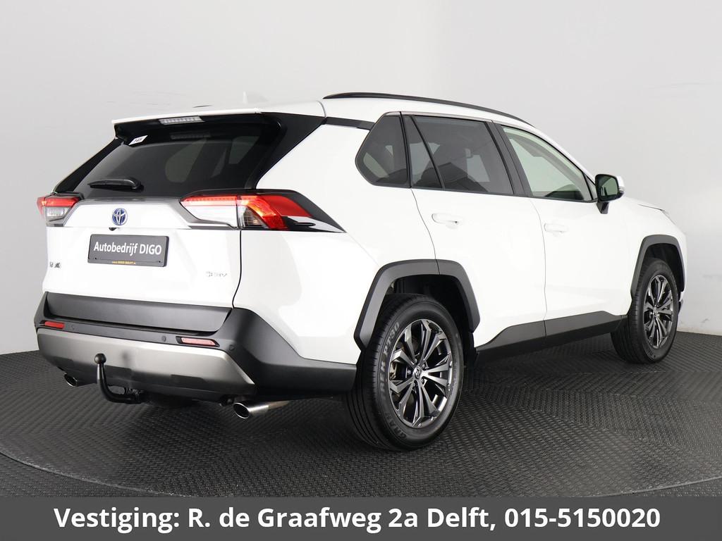 Toyota RAV4 2.5 Hybrid AWD Dynamic Luxury | Trekhaak | Trekg, Auto's, Toyota, Automaat, Stof, Gebruikt, 4 cilinders