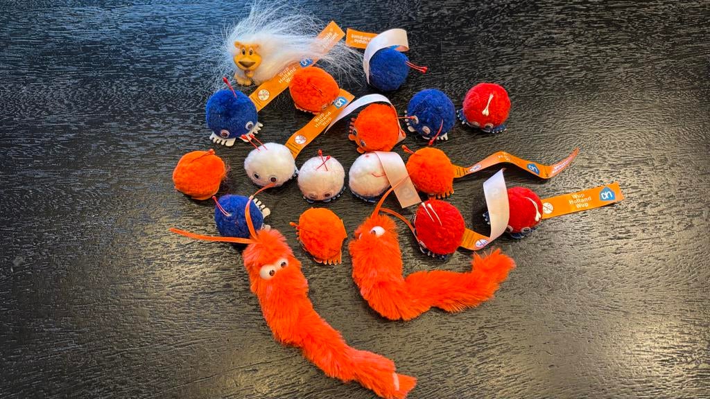 Wuppie worm Albert Heijn oranje WK, Ophalen of Verzenden, Zo goed als nieuw