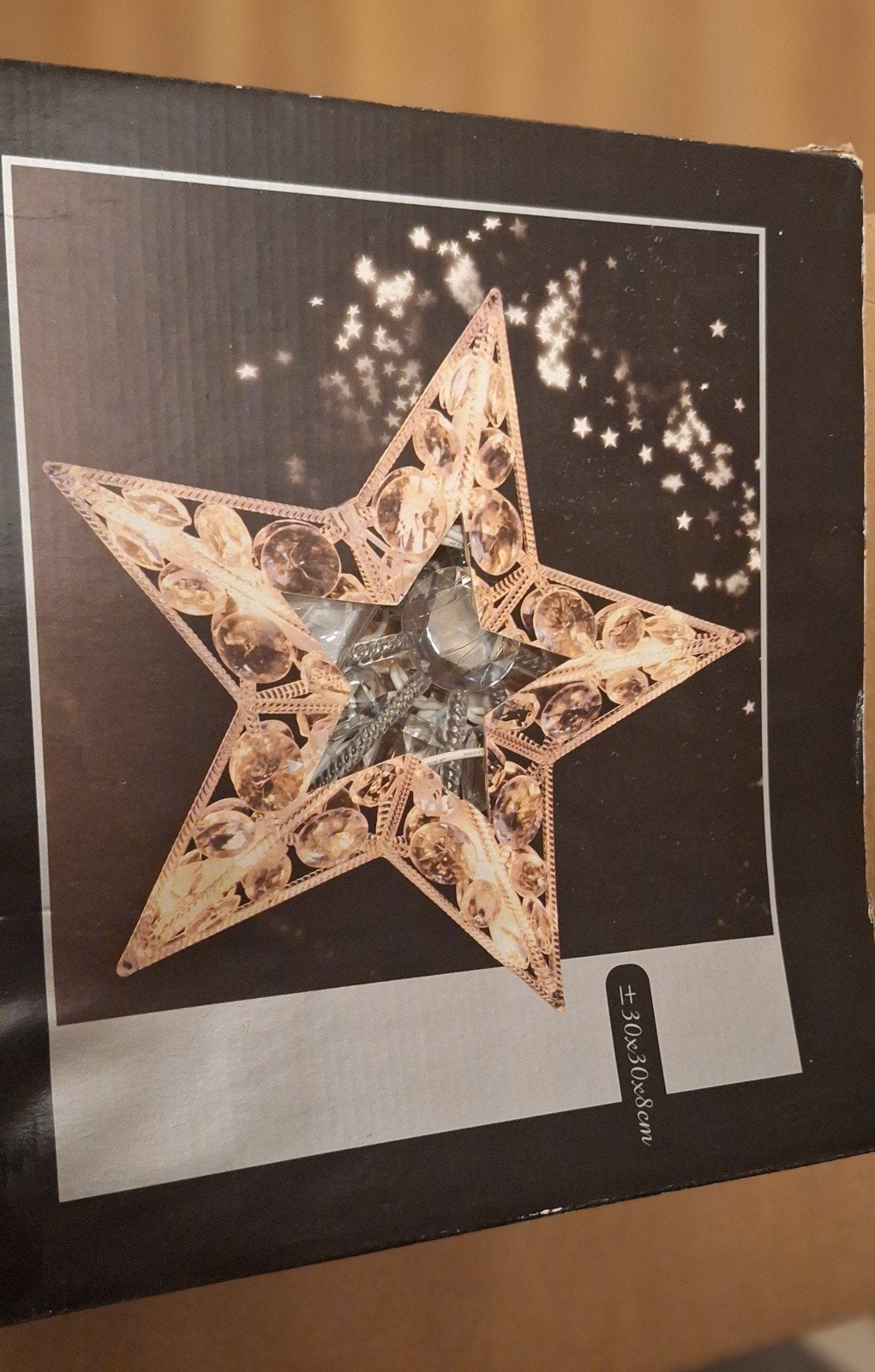 kerstster met verlichting, Ophalen of Verzenden
