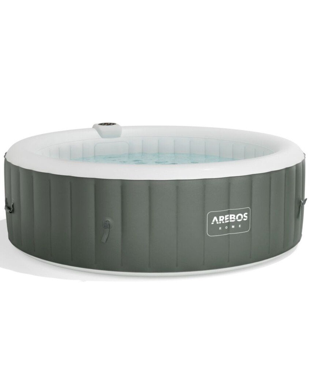 Arebos Rome opblaasbare whirlpool met verwarming en bubbels, Ophalen, Zo goed als nieuw, Filter, Opblaasbaar
