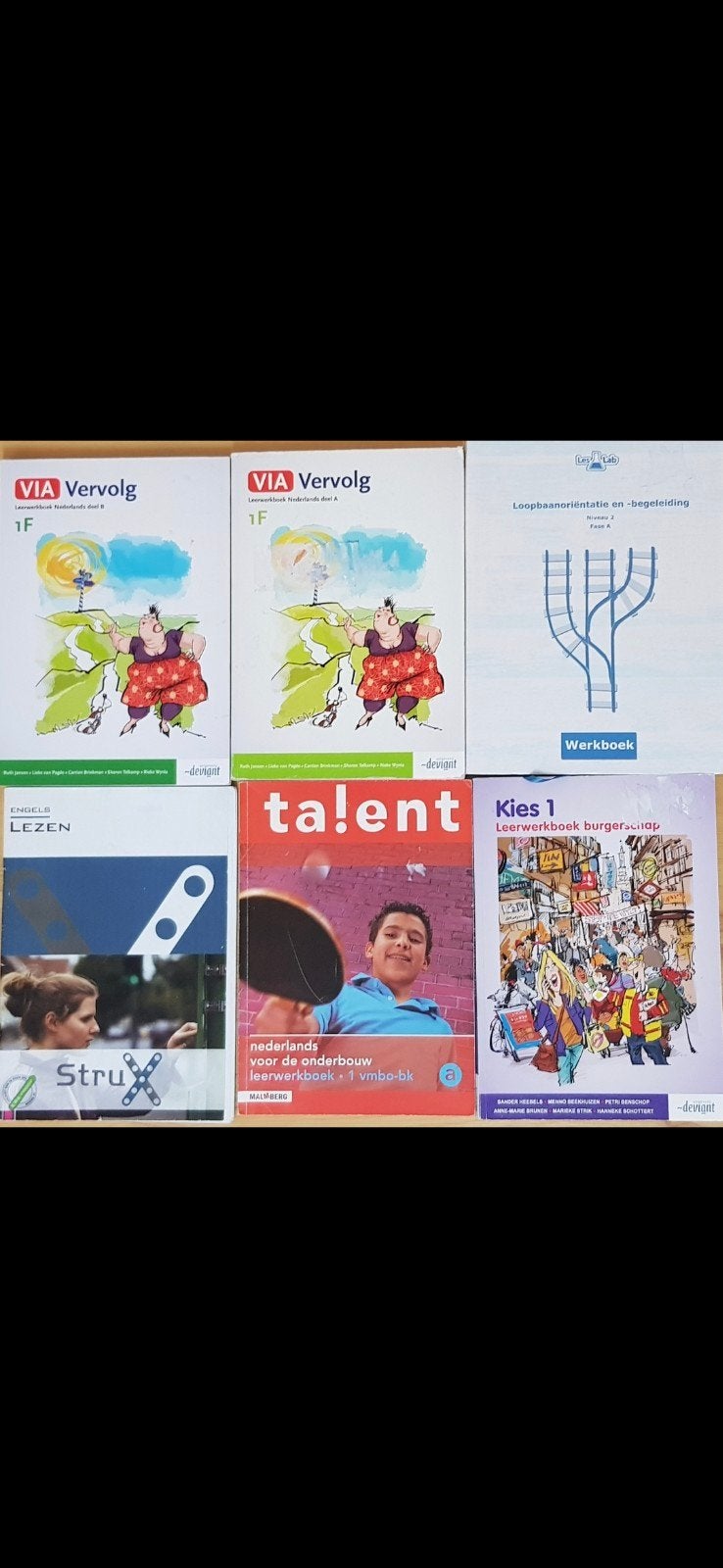 Diverse schoolboeken: Nederlands, Engels, Loopbaanoriëntatie, Ophalen of Verzenden, Gelezen, VMBO, Nederlands