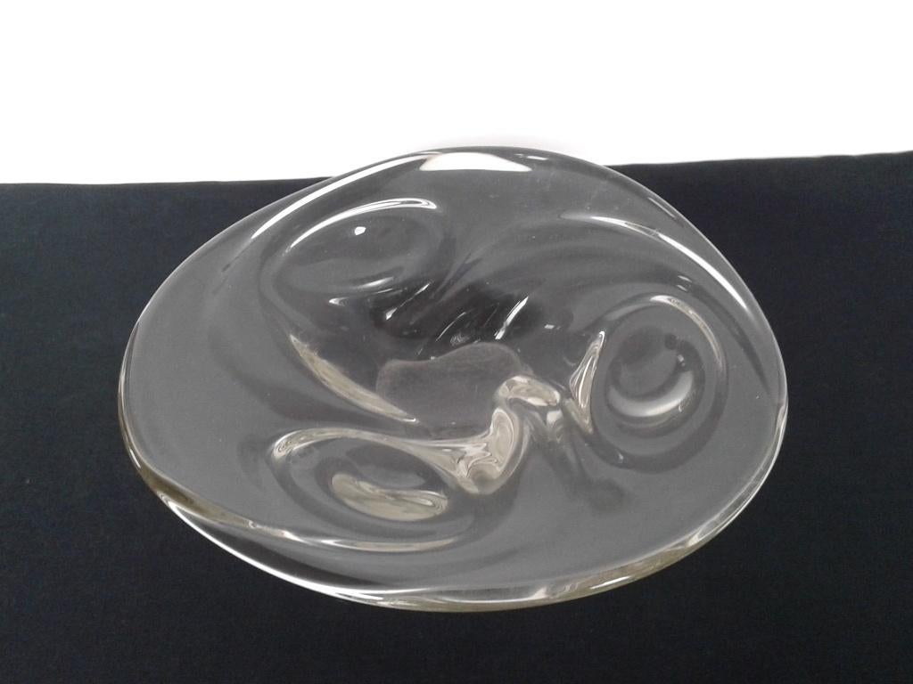 Schaal Artglass Bohemen Vintage, Antiek en Kunst, Antiek | Glas en Kristal, Ophalen of Verzenden