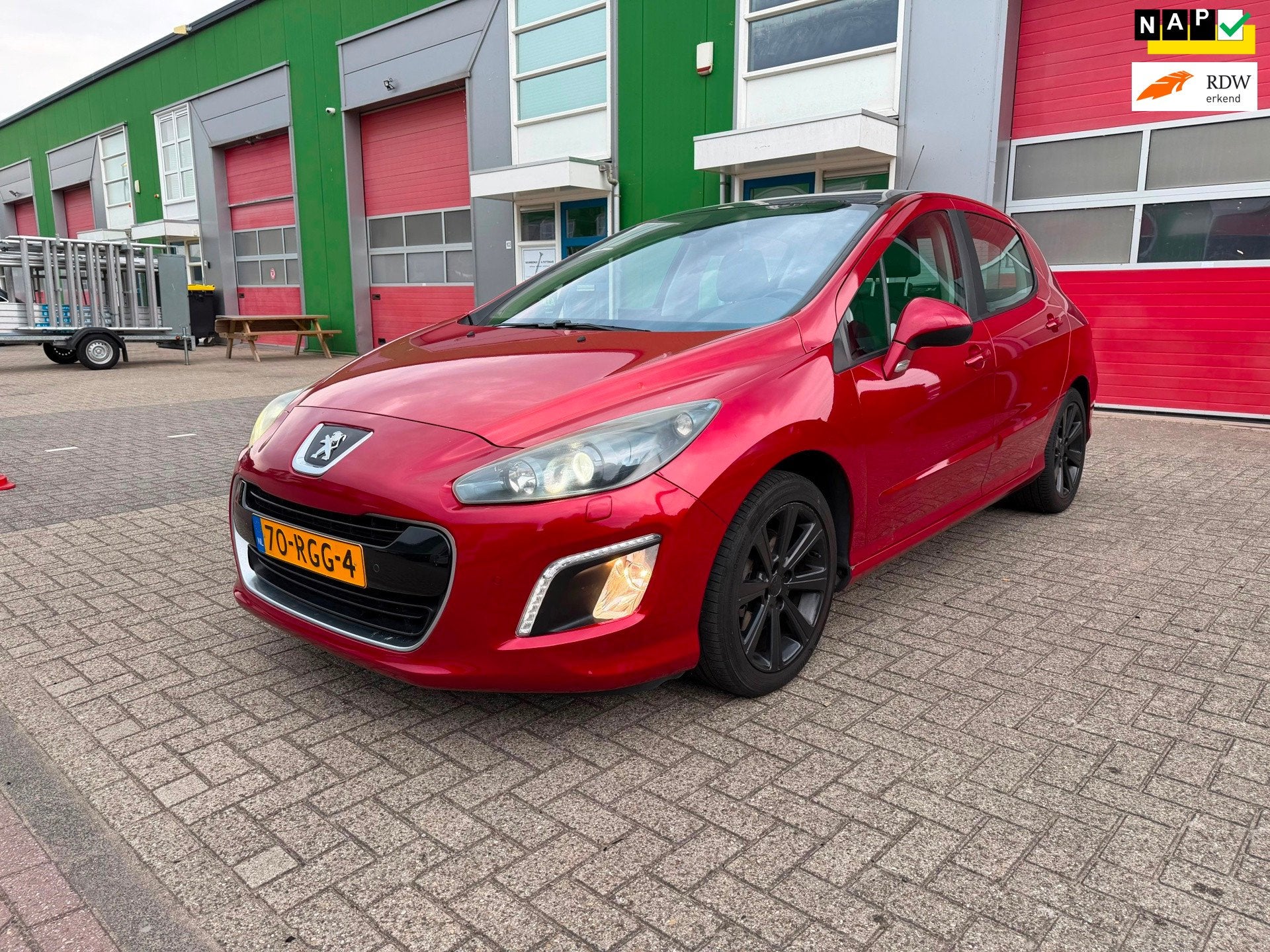 Peugeot 308 1.6 THP Signature vol optie, Auto's, Voorwielaandrijving, Euro 5, 15 km/l, Gebruikt