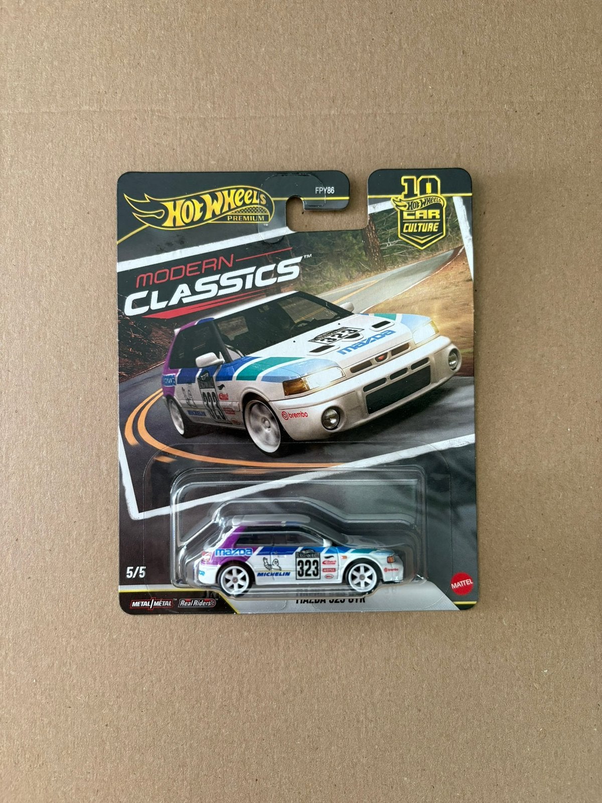 Hot Wheels Premium Mazda 323 GTR, Ophalen of Verzenden, Zo goed als nieuw, Auto