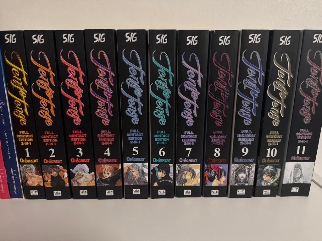 Tenjo Tenge Manga Complete Serie (1-11) Full Contact Edition, Boeken, Strips | Comics, Complete serie of reeks, Ophalen of Verzenden