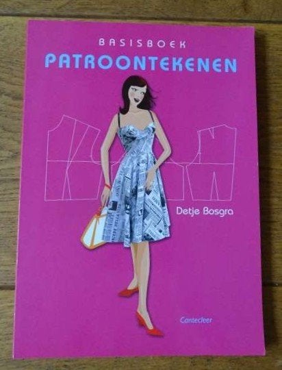 Basisboek patroontekenen - Detje Bosgra, Ophalen of Verzenden, Zo goed als nieuw, Detje Bosgra, Borduren en Naaien