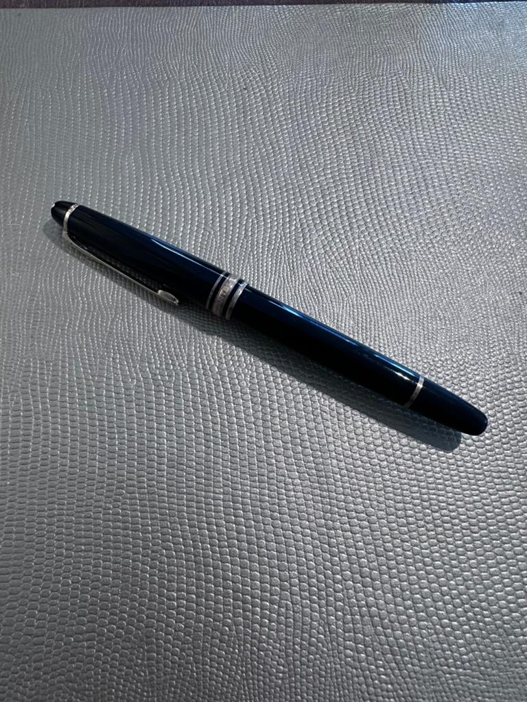 Montblanc pen 18k, Verzamelen, Pennenverzamelingen, Ophalen of Verzenden, Gebruikt, Balpen, Mont Blanc