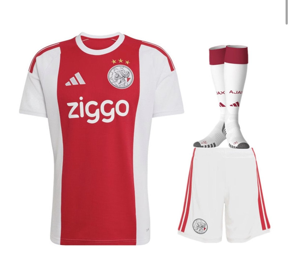 Ajax thuis- en uittenue 26/27, Maat M, Verzenden, Zo goed als nieuw, Shirt