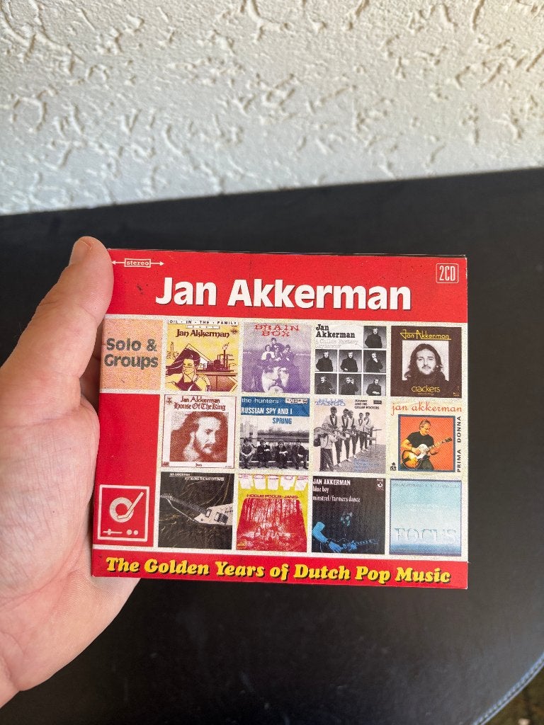 Jan Akkerman - The Golden Years Of Dutch Pop Music - 2017, Ophalen of Verzenden, Zo goed als nieuw, Poprock, Album