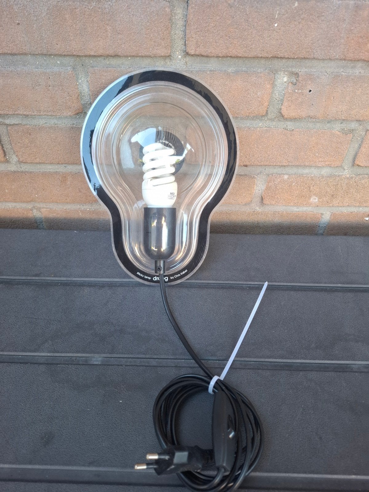 sticky lamp droog by Chris kabel, Ophalen of Verzenden