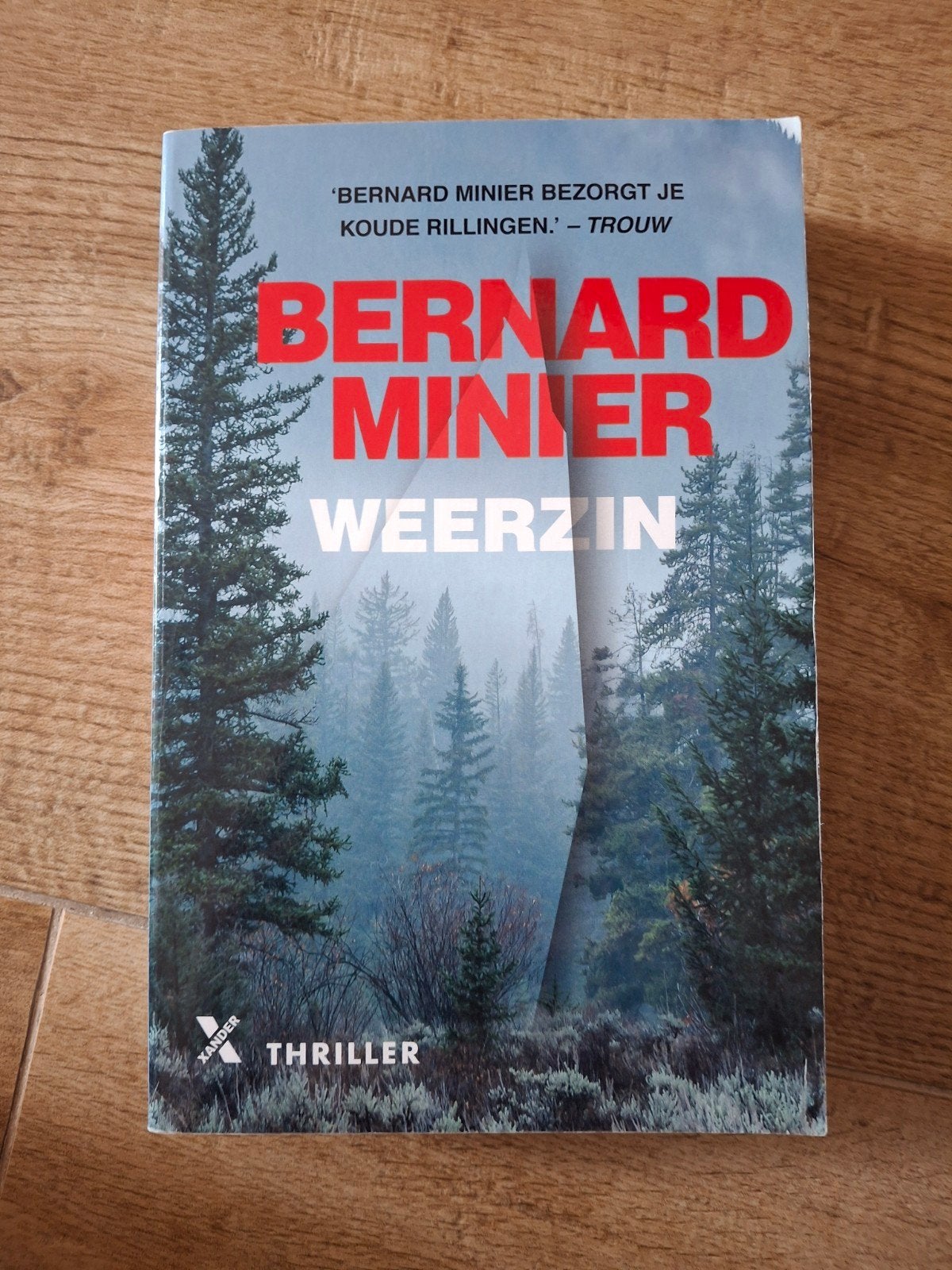 Bernard Minier - Weerzin, Boeken, Ophalen of Verzenden, Zo goed als nieuw, Bernard Minier