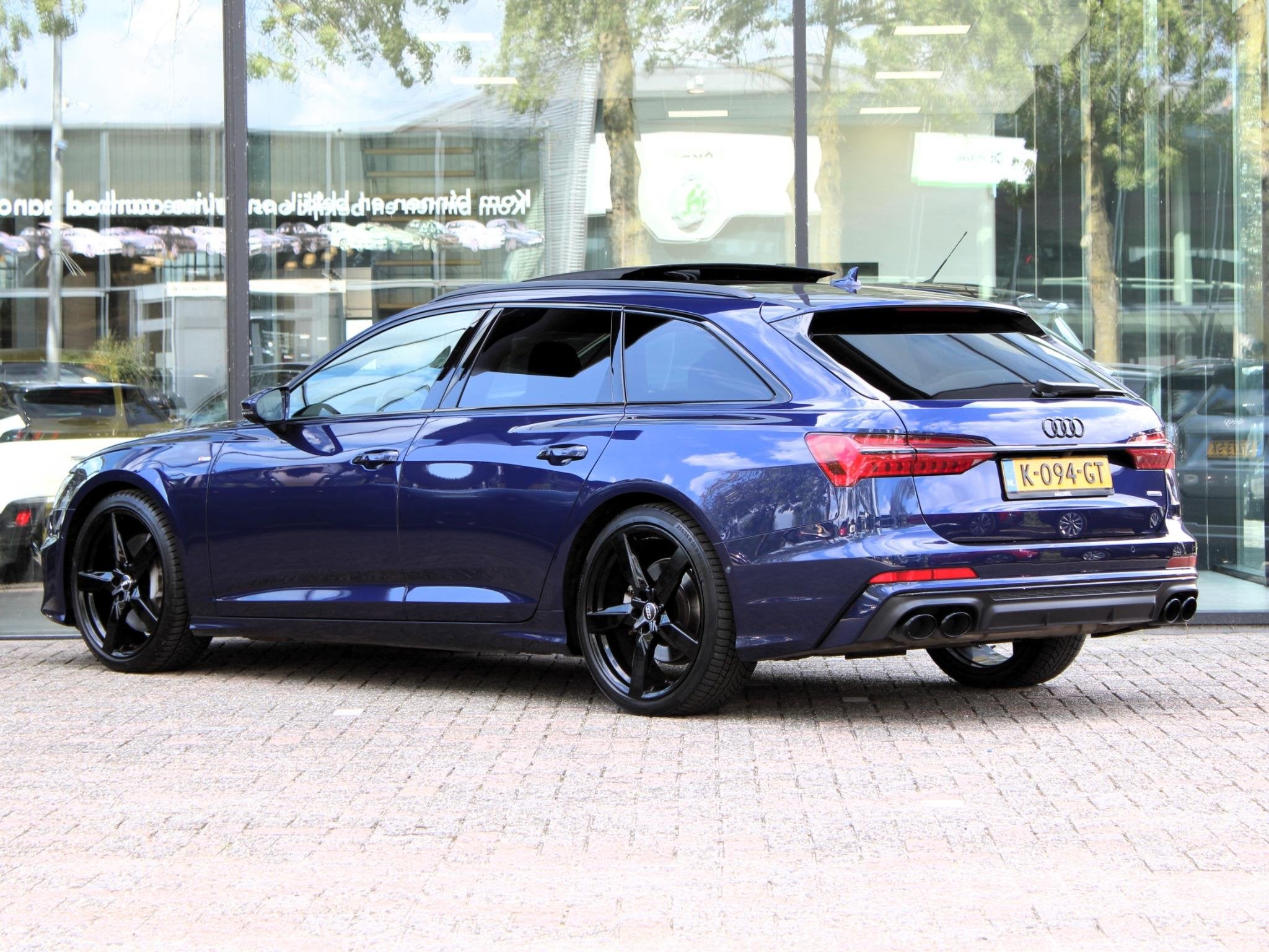 Audi A6 Avant 55 TFSI quattro Sport S line edition | Navi /, Auto's, Audi, Automaat, 12 maanden, Gebruikt, Blauw