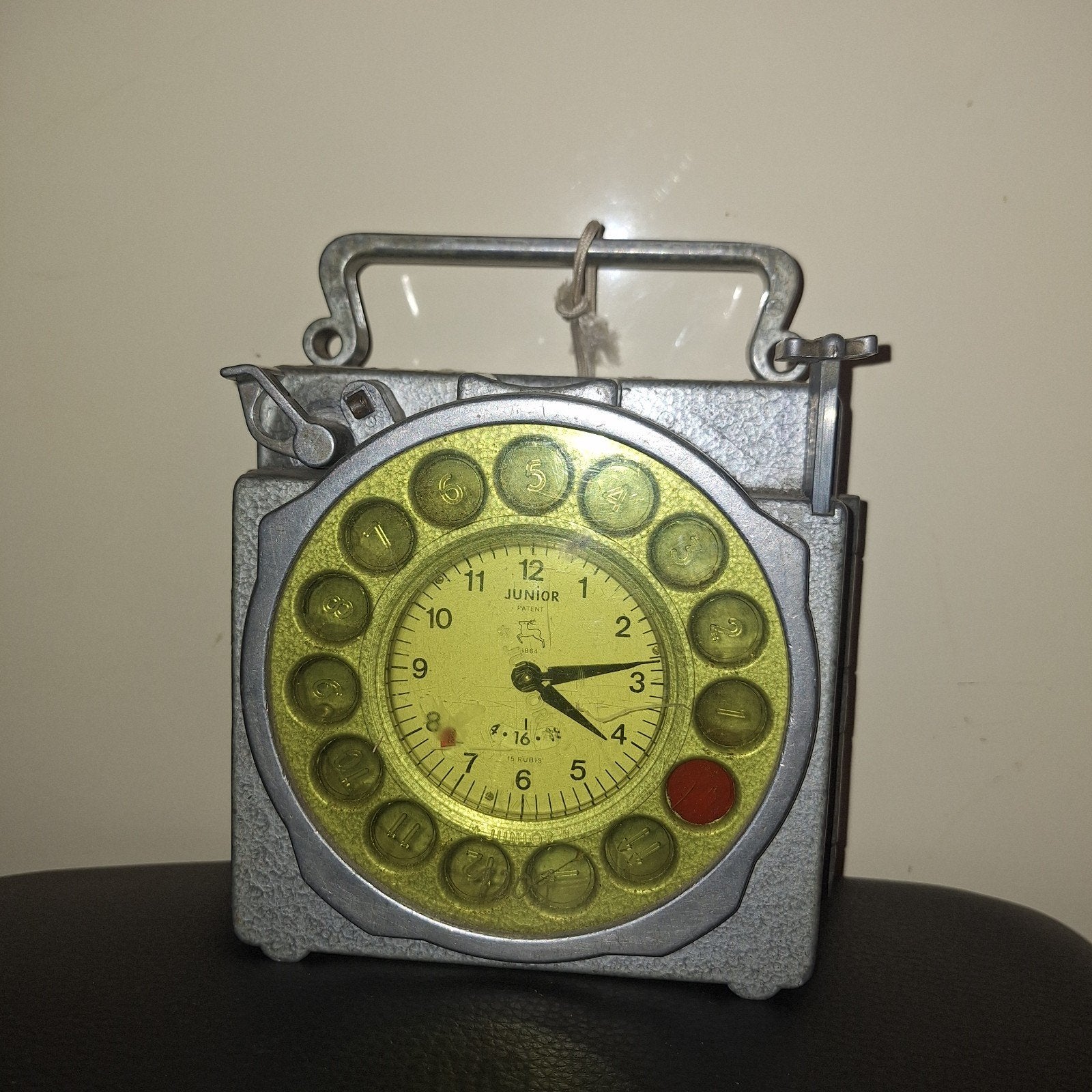 Antieke Duivenklok Junior - Vintage Tijdwaarneming, Ophalen of Verzenden