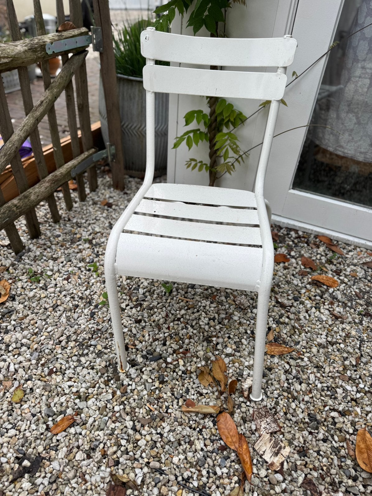 Fermob franse tuinstoel metaal, Tuin en Terras, Ophalen, Zo goed als nieuw, Metaal