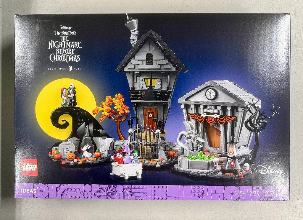 Lego 21351 Nightmare bef Christmas nieuw, zonder minifiguren, Ophalen of Verzenden, Nieuw, Lego