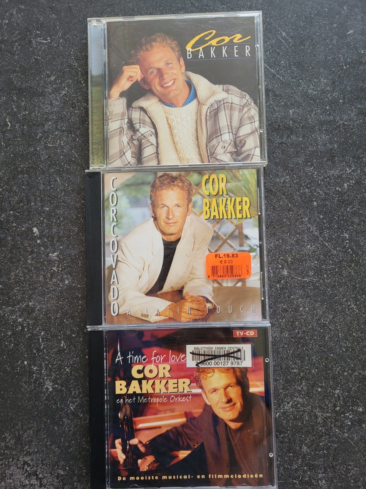 Coe bakker 3 cd's partij collectie, Verzenden, Gebruikt