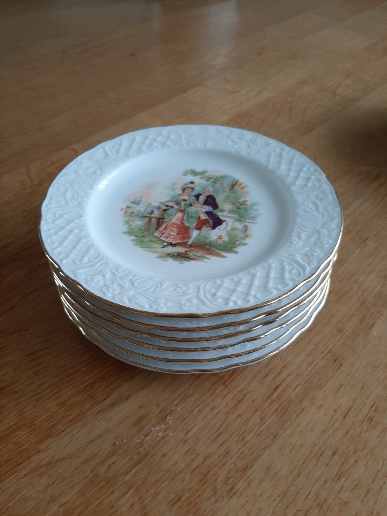 Schumann Arzberg Bavaria porseleinen gebakschoteltjes, Ophalen of Verzenden