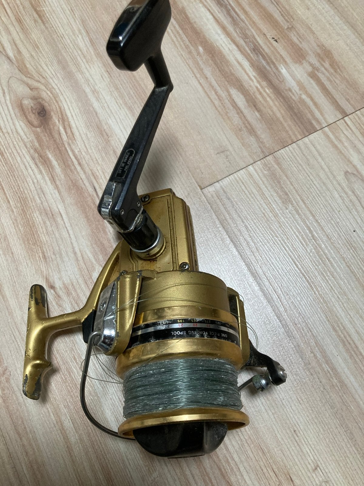 Vintage Daiwa GS-6 Vis molen met tasje, Watersport en Boten, Ophalen of Verzenden, Gebruikt, Molen