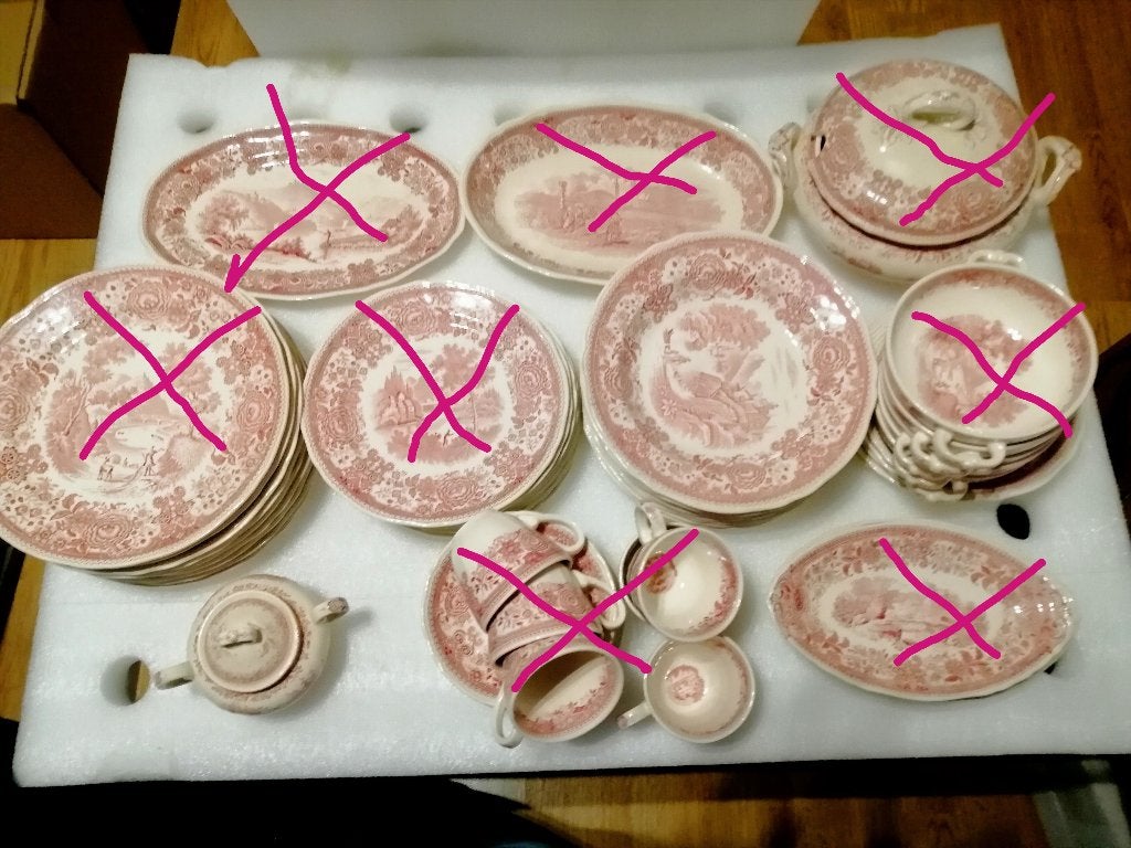 Vintage Villeroy en Boch Burgenland servies, Ophalen of Verzenden, Zo goed als nieuw, Bord(en), Overige stijlen