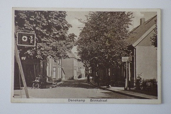 1939 DENEKAMP Brinkstraat Meiners Weustink Lattropperstraat, Ophalen, 1920 tot 1940, Gelopen, Overijssel
