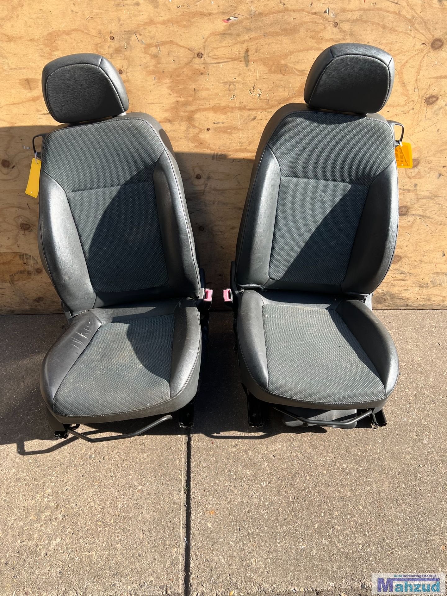 OPEL CORSA D Half leer interieur stoel bank 3deurs ENGELS, Auto-onderdelen, Gebruikt, Opel Automobile GmbH, Ophalen of Verzenden
