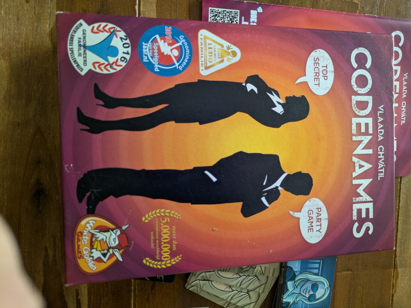 Codenames, Ophalen of Verzenden, Zo goed als nieuw, White Goblin Games