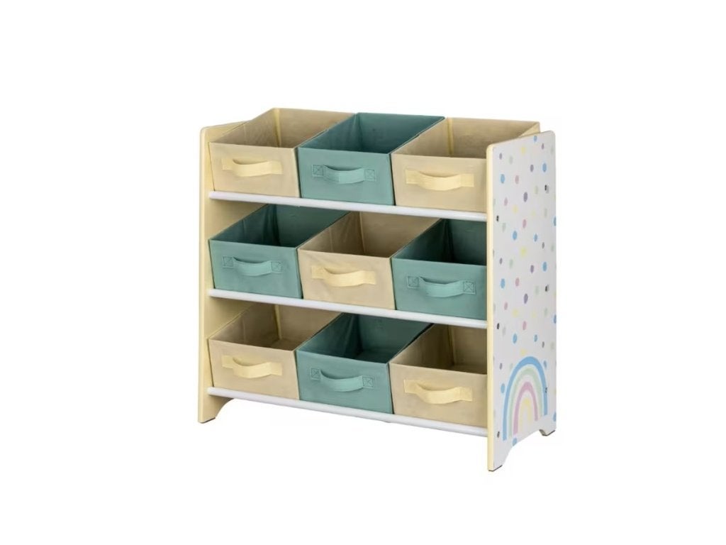 Livarno Home Opbergrek, Geel-Groen 65x62x30cm, 5 laden of meer, Nieuw, Minder dan 100 cm, 25 tot 50 cm